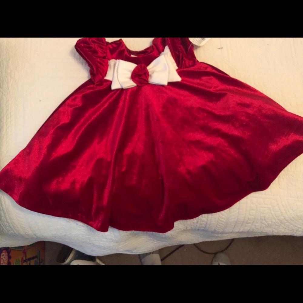 Red Velvet Holiday Dress
